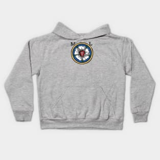 Martin Luther Rose Seal of Reformation Kids Hoodie